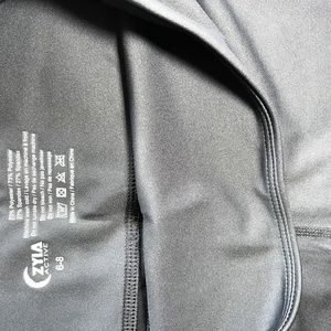 Black Moto Light n Tight Hi-Rise 7/8 24"